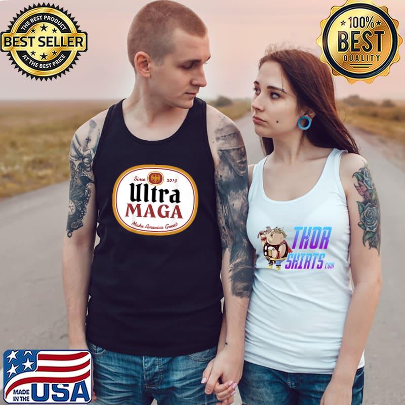 Ultra MAGA Donald Trump Joe Biden Make America Great T-Shirt Tank Top