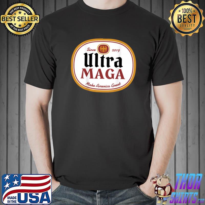 Ultra MAGA Donald Trump Joe Biden Make America Great T-Shirt