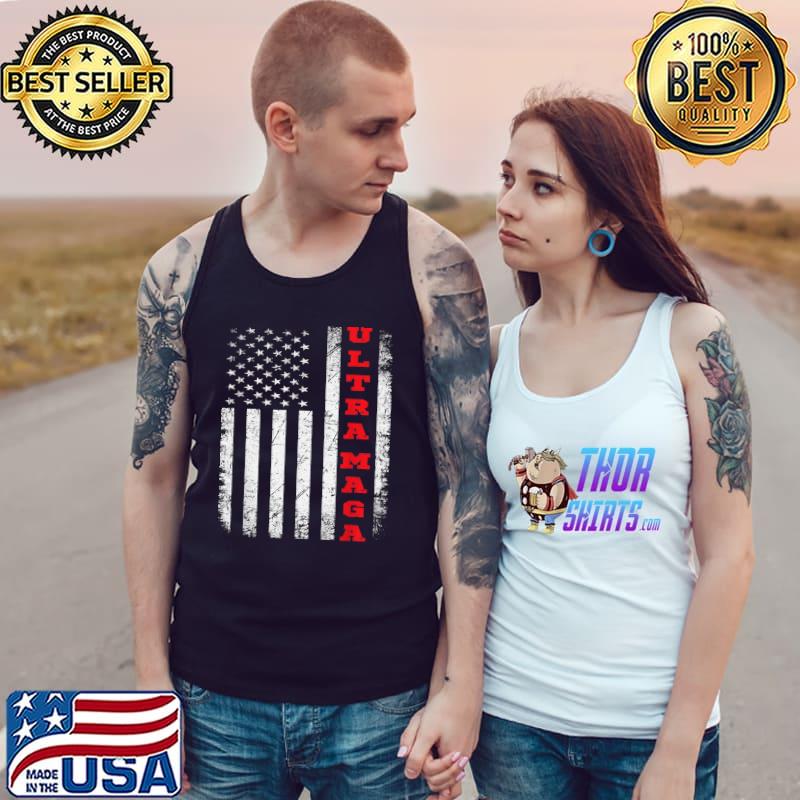 Ultra Maga Proud Ultra-Maga 2022, Ultra Ultra Maga US Flag T-Shirt Tank Top