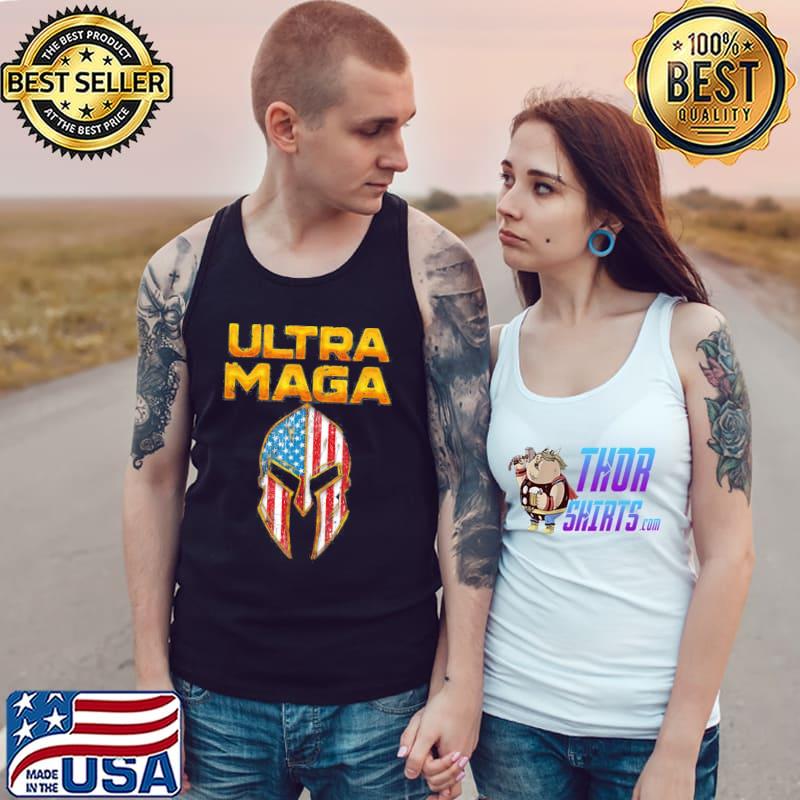 Ultra maga proud ultramaga patriotic American 1776 Tank Top