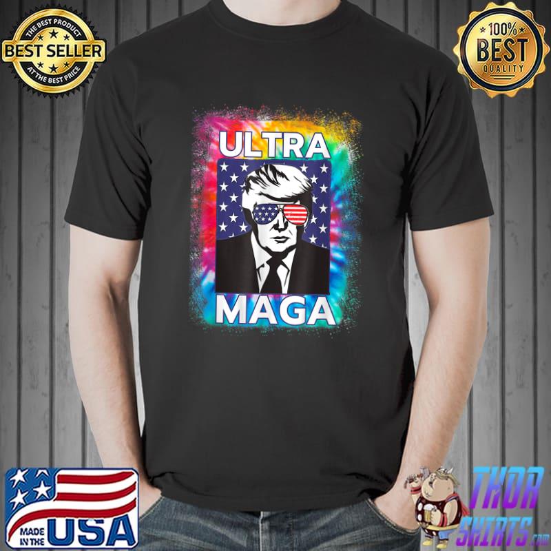 Ultra MAGA Tiedye FunTrump T-Shirt