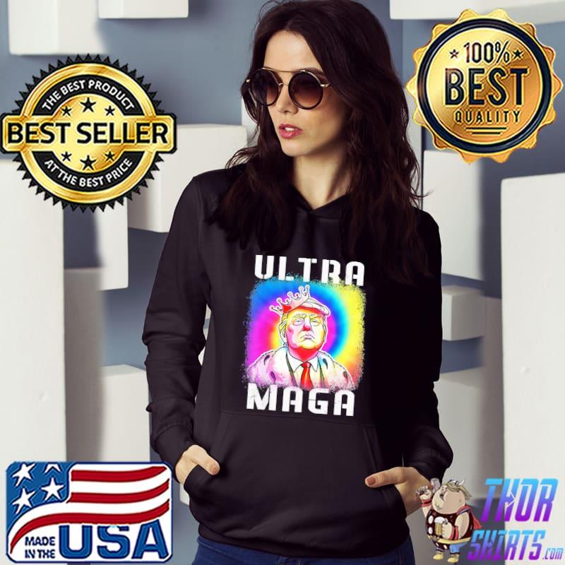 Ultra maga Trump tie dye Hoodie
