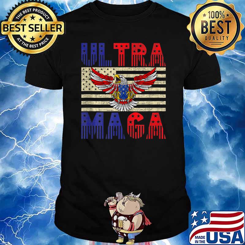 Ultra Mega Eagle 2022 Flag Eagle T-Shirt