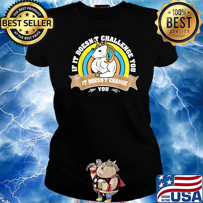 Unicorn fun bodybuilder gift idea for Father's Day and Mother's Day T-Shirt Ladies tee