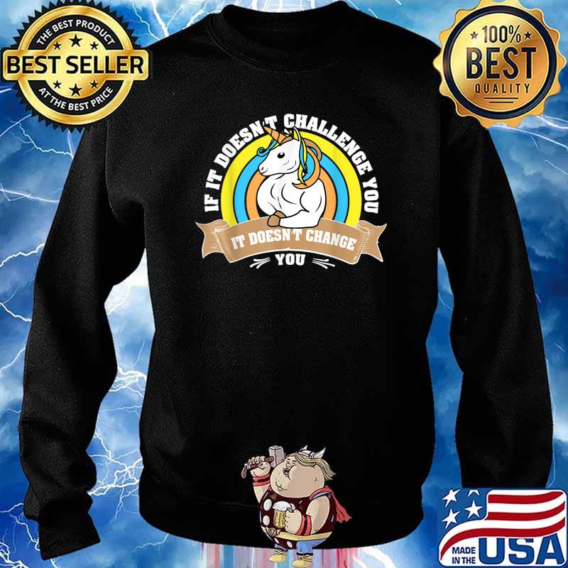 Unicorn fun bodybuilder gift idea for Father's Day and Mother's Day T-Shirt Sweater