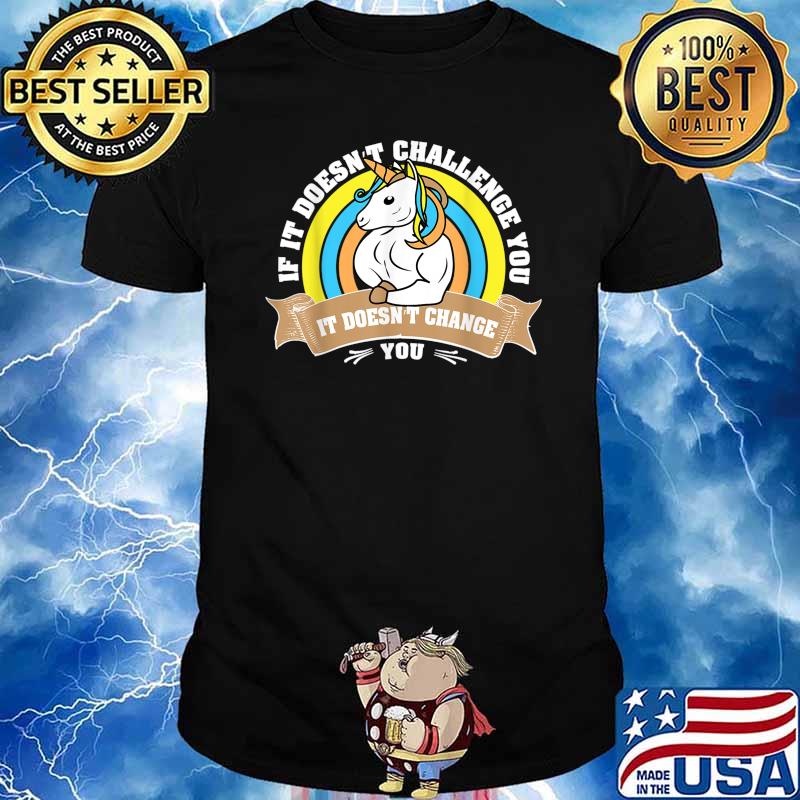 Unicorn fun bodybuilder gift idea for Father's Day and Mother's Day T-Shirt