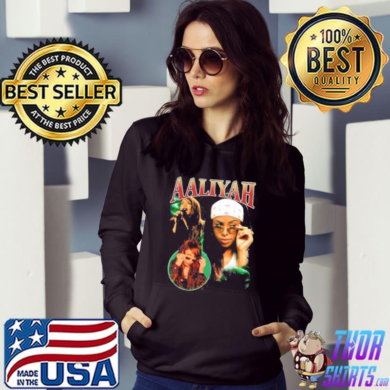 Vintage aaliyah bootleg singer r&b Hoodie