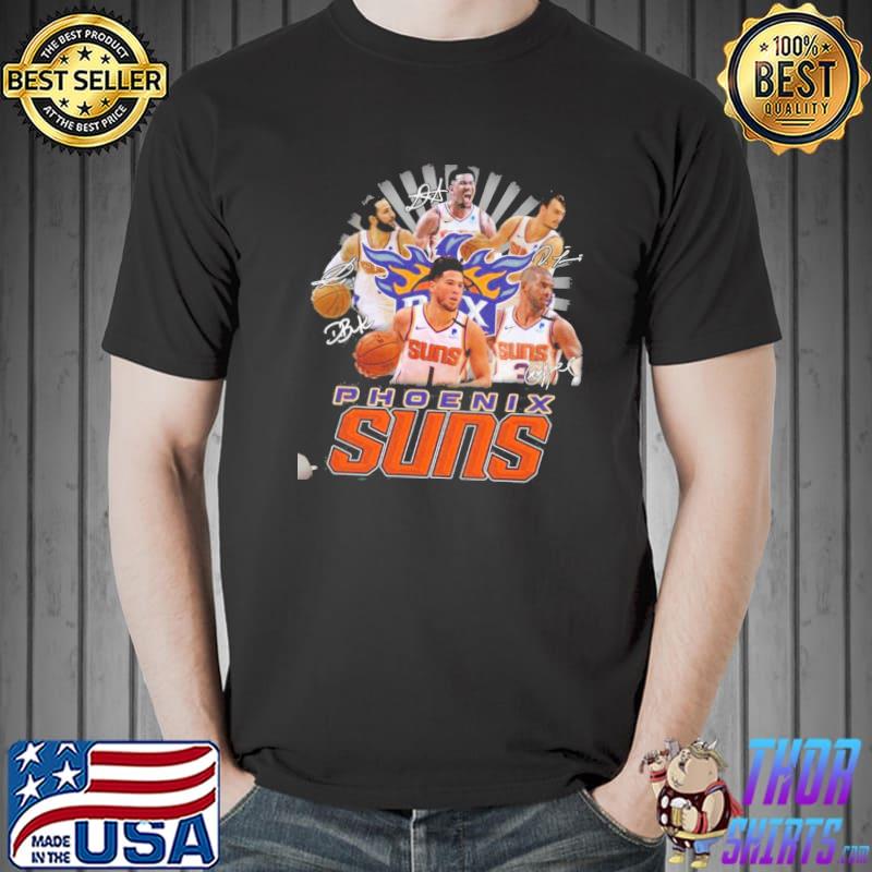 Vintage chris Paul devin booker singature phoenix suns shirt