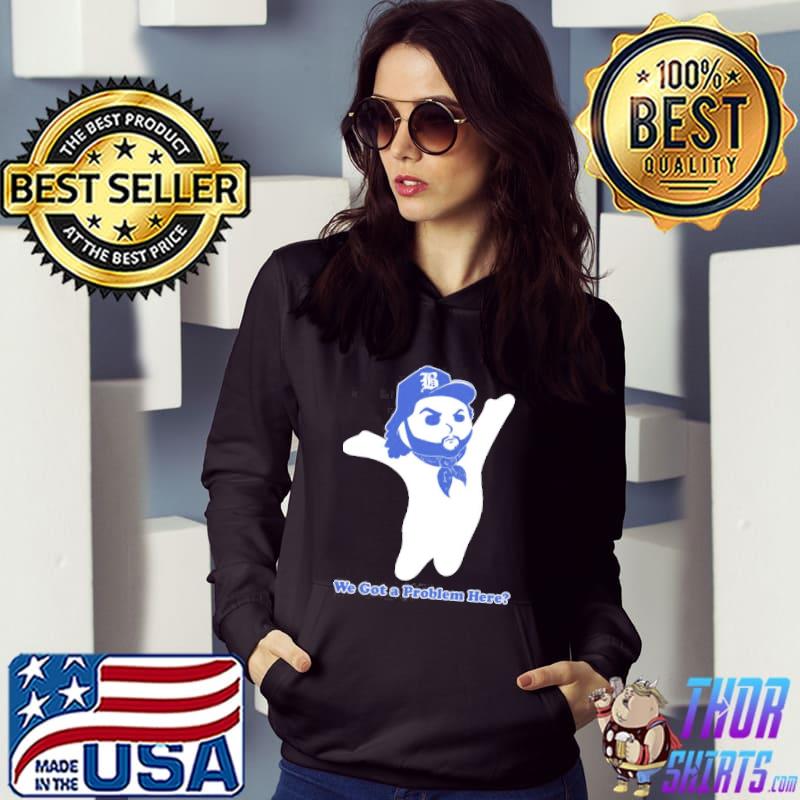 We got a problem here dough boy'z in the hood rapper Hoodie