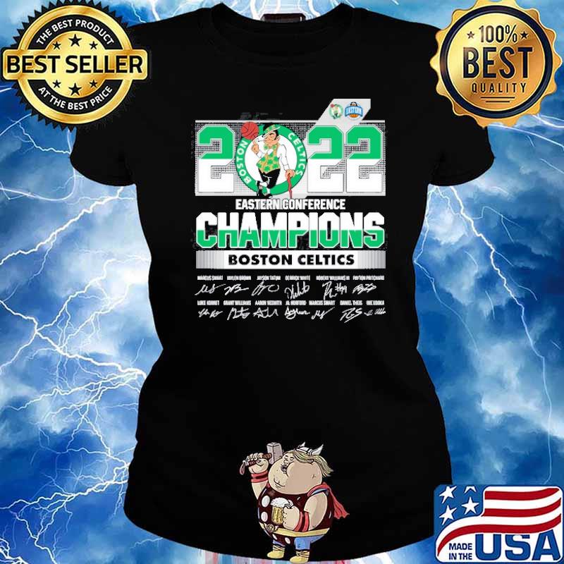 2022 Eastern Conference Champioins Boston Celtics Shirt Ladies tee