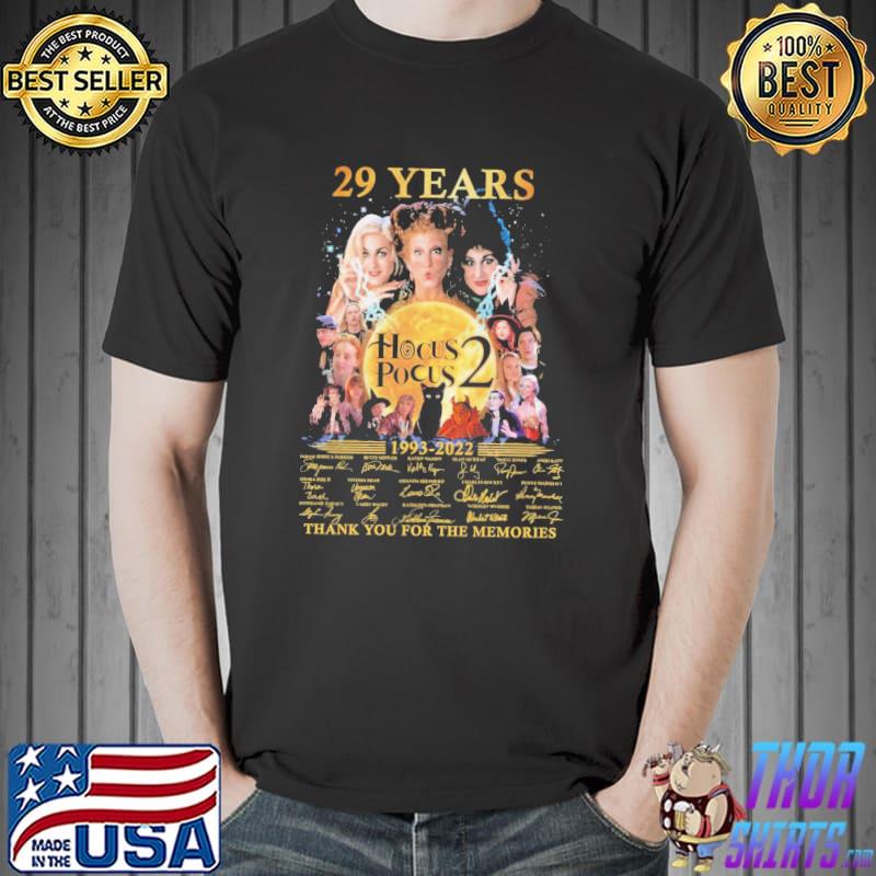 29 Year Hocus Pocus 1993 2022 Thank You For The MEmories s Unisex