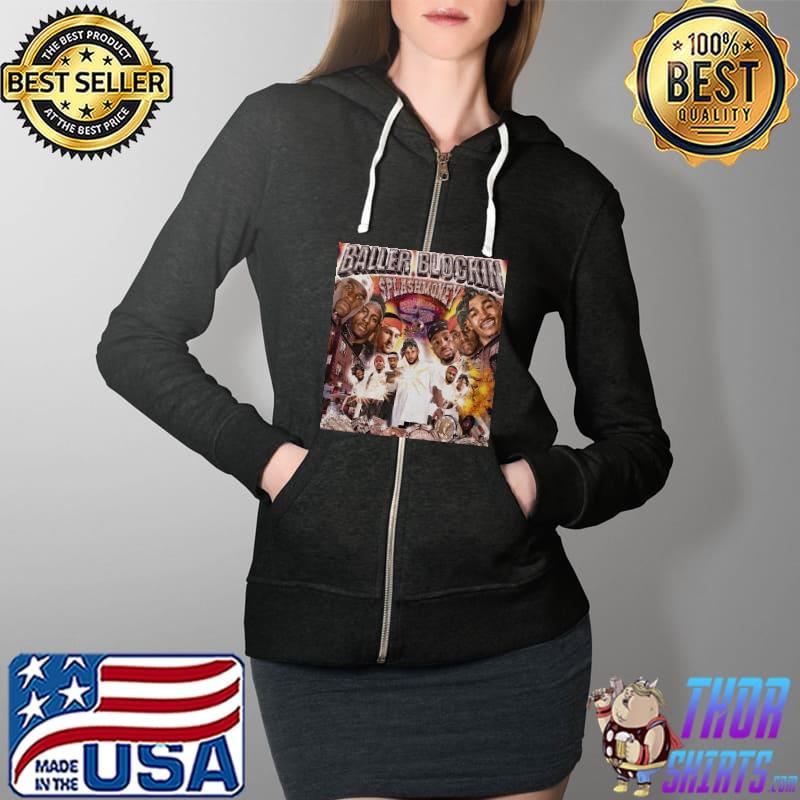 Baller blake anderson blockin splashmoney s Full Zip Hooded