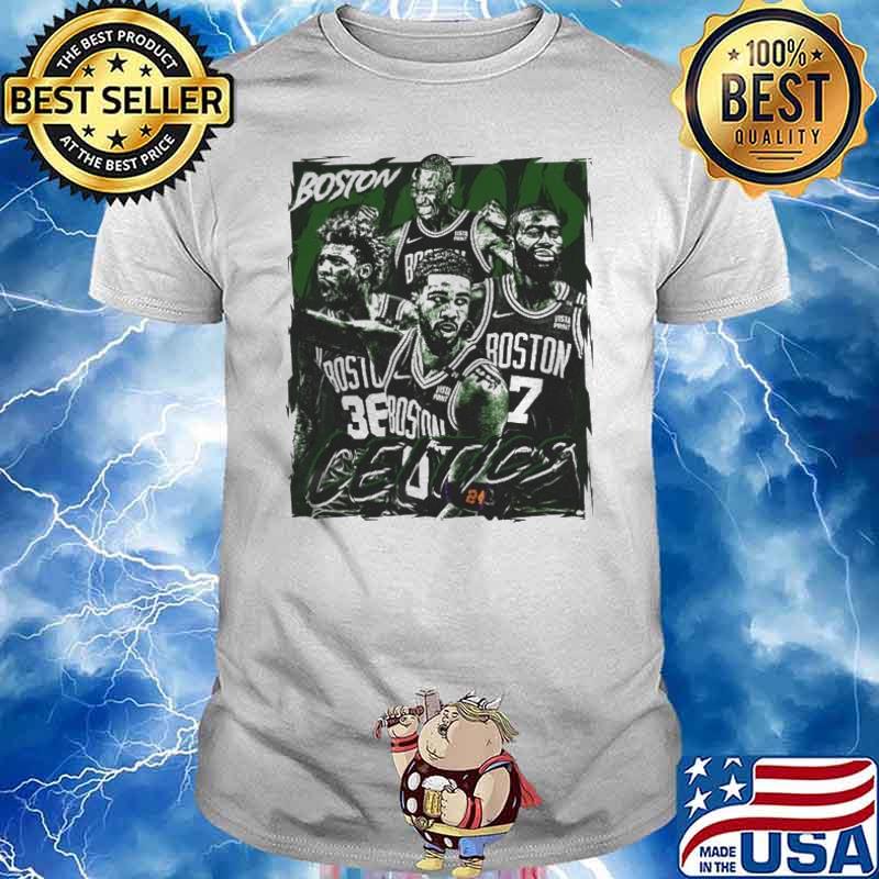 Boston Celtics Bootleg Basketball Shirt Unisex