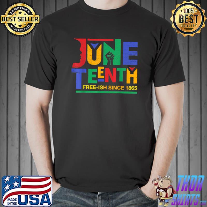 Celebrate Juneteenth 1865 Black Girl Magic Melanin Women T-Shirt