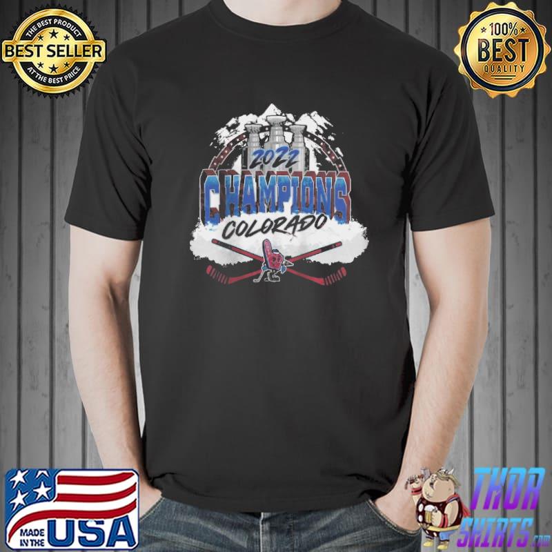 Colorado avalanche champions stanley cup champions 2022 congrats avs shirt