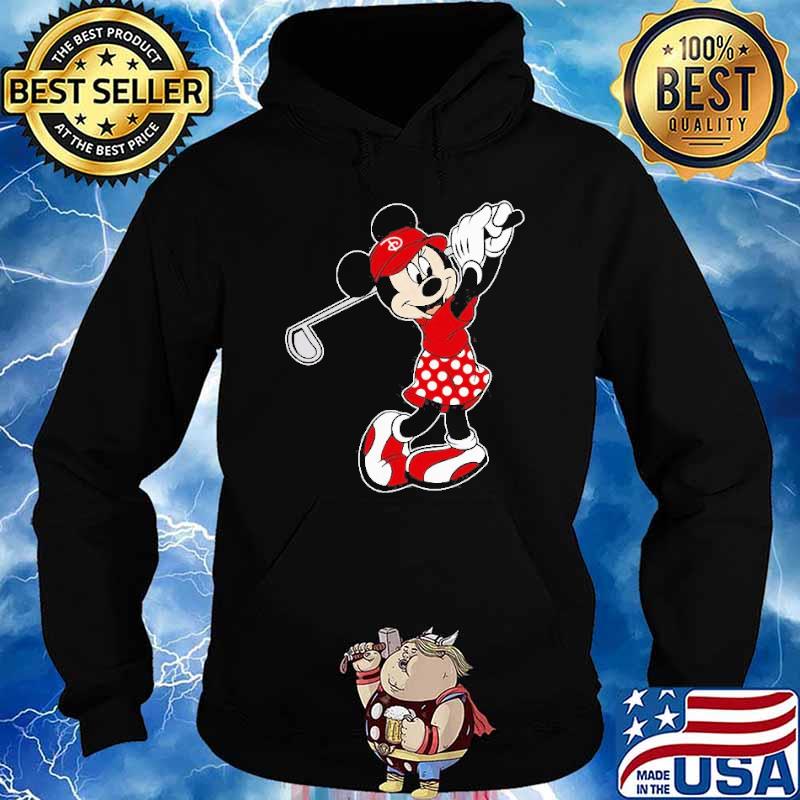 Disney minnie mouse golf funny minnie golfer s Hoodie