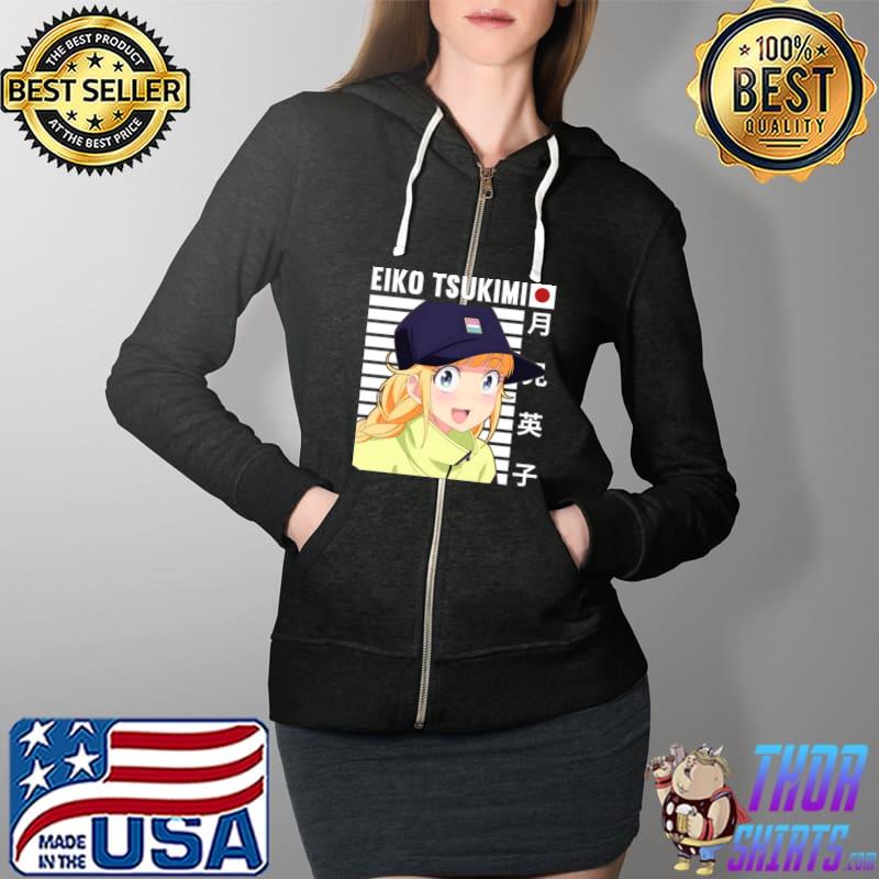 Eiko tsukimi T-Shirt Full Zip Hooded