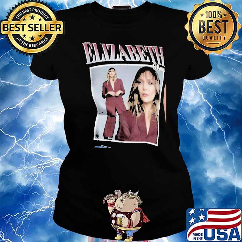 Elizabeth Olsen Movie Actress Vintage Shirt Ladies tee