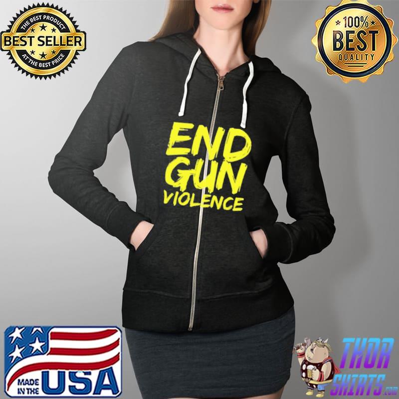 End gun violence pray for Texas uvalde s Full Zip Hooded