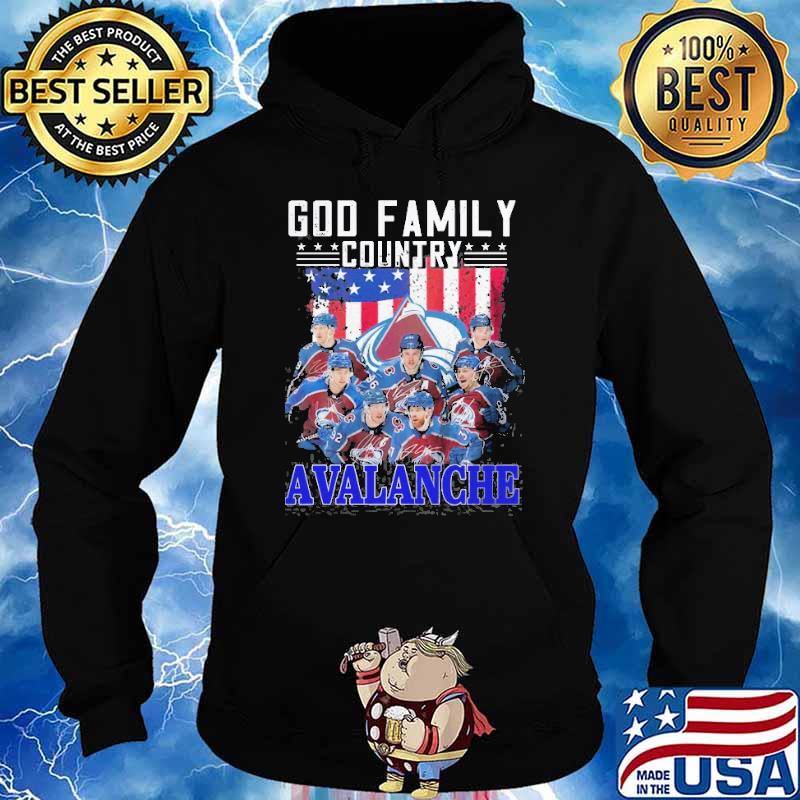 God family country avalanche signature hockey 2022 limited edition s Hoodie