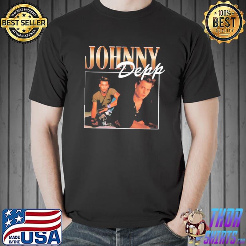 Johnny depp 90s shirt