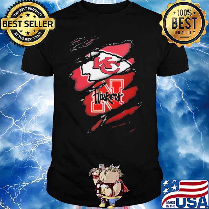 Kansas Chiefs and Nebraska huskers inside me shirt