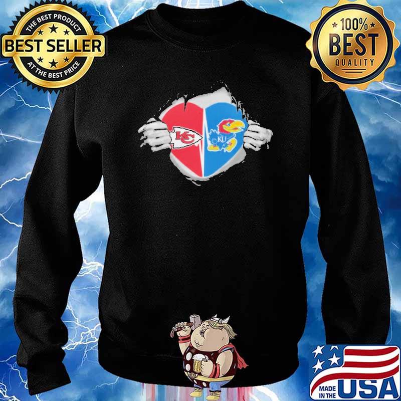Kansas Chiefs jayhawks Football basketball s Sweater