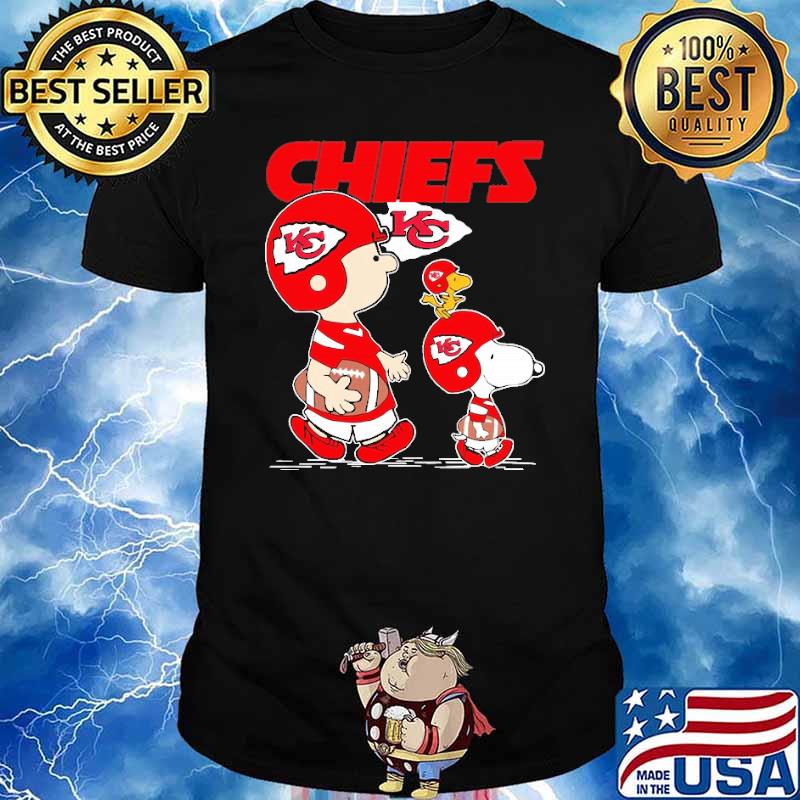 Kansas city Chiefs let's play Football together Snoopy NFL shirt ...