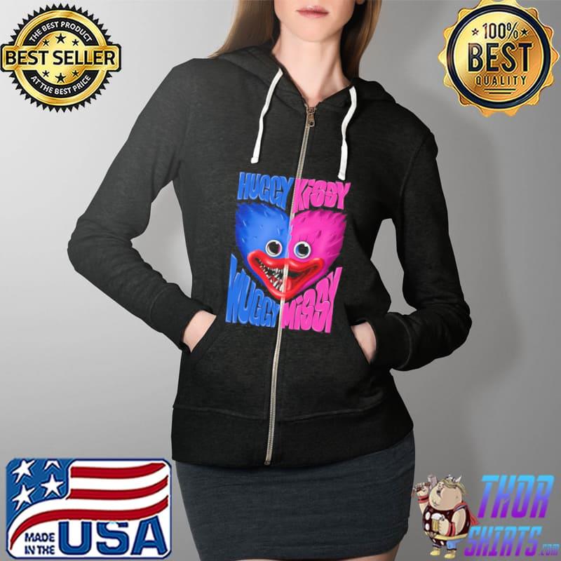 Kissy missy poppy playtime 2 huggy wuggy s Full Zip Hooded