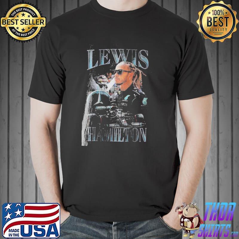 Lewis hamilton mercedes amg racing formula one f1 ferrarI racing sainz bootleg shirt