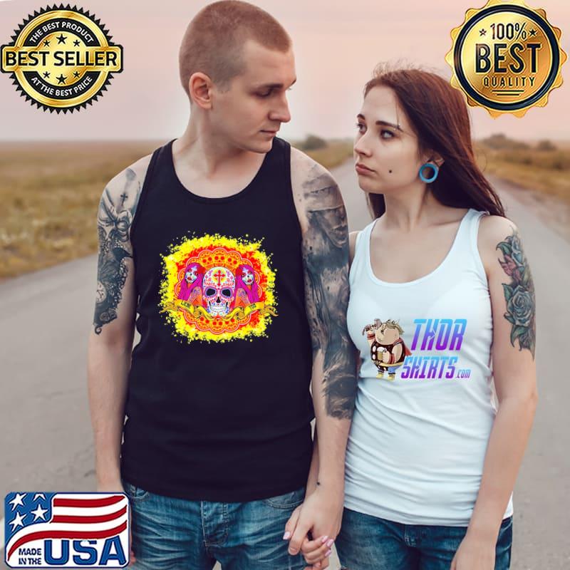 Liebe Tod Skull Shirt Tank Top