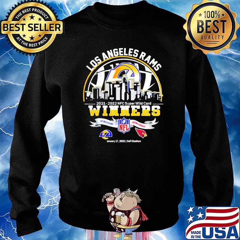 Los angeles rams 2021 2022 NFL super wild card winner s Sweater