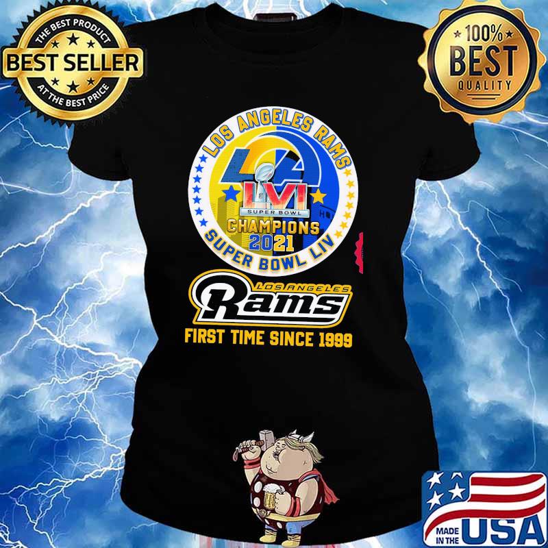 Los angeles rams champions 2021 super bowl liv los angeles rams first time since 1989 s Ladies tee