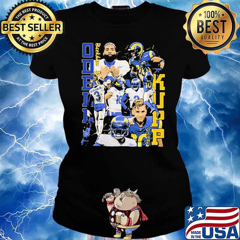 Los angeles rams cooper kupp 2022 rams national Football s Ladies tee