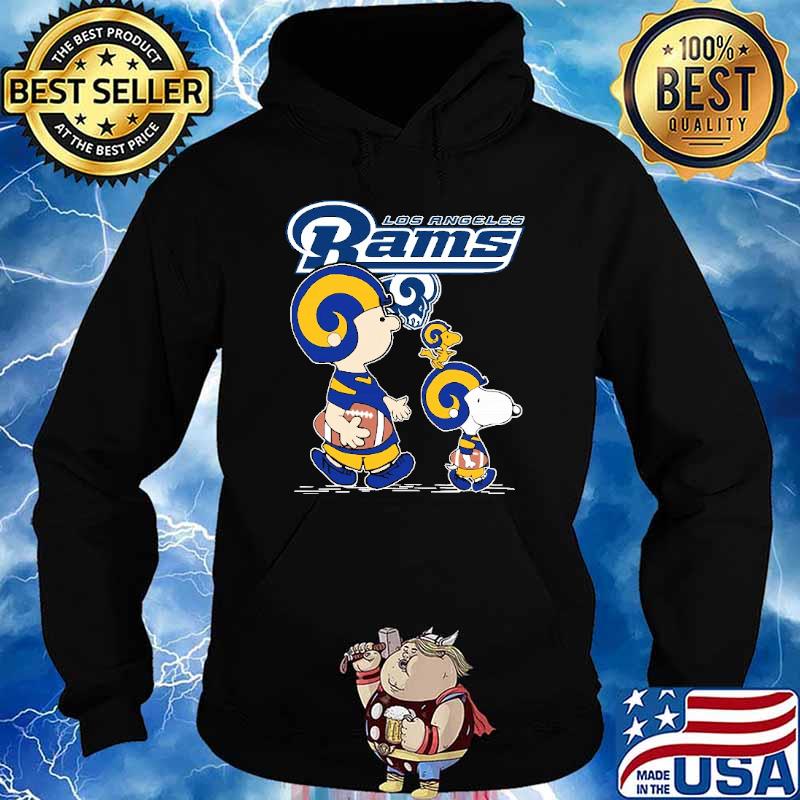 Los Angeles Rams Lets Play Football Together Snoopy T-Shirt - T