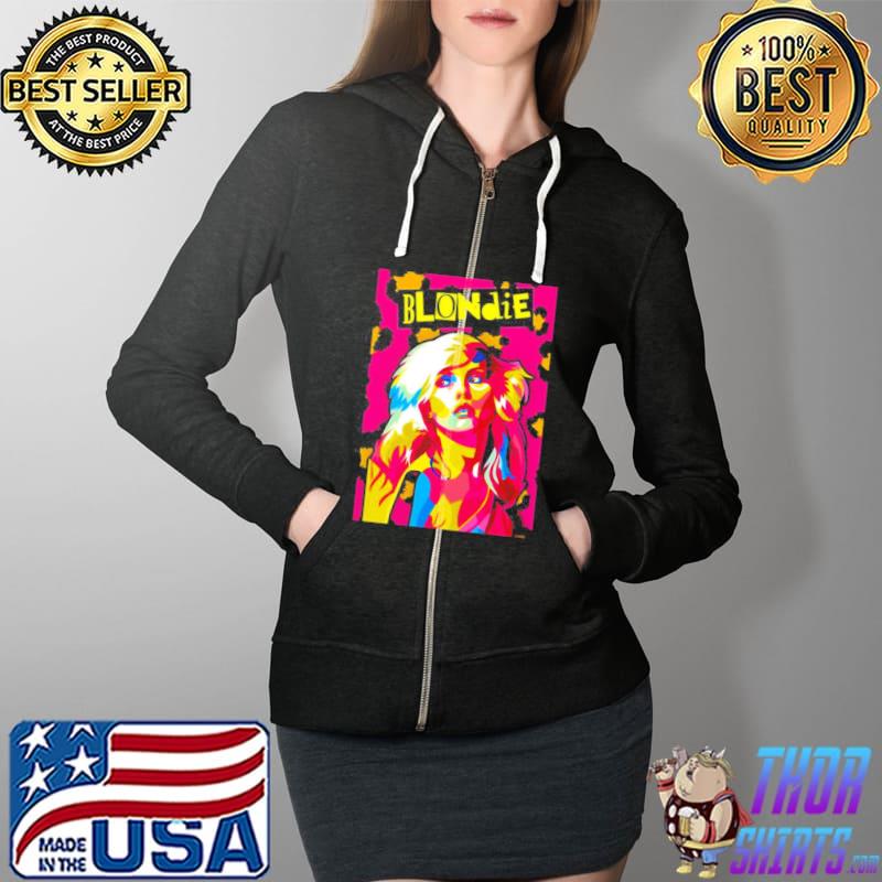 Lurusan 23 retro blondie band s Full Zip Hooded