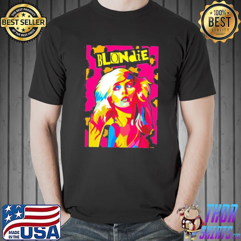 Lurusan 23 retro blondie band shirt
