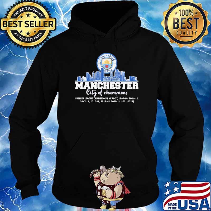 Manchester city of premier league champions s Hoodie