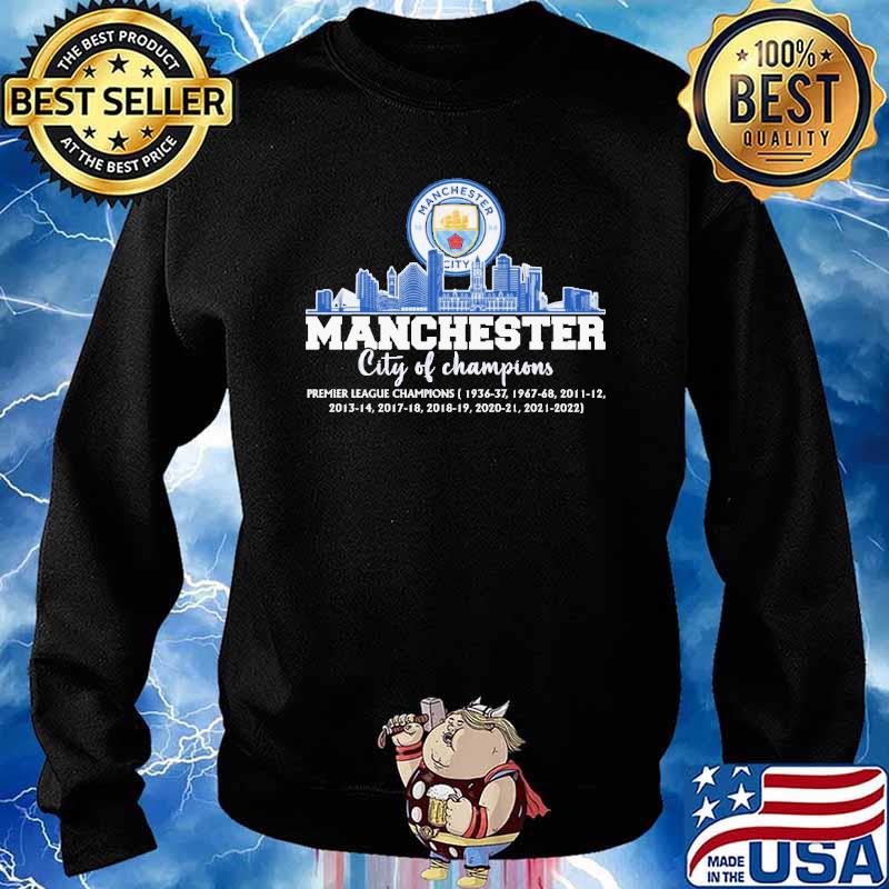Manchester city of premier league champions s Sweater