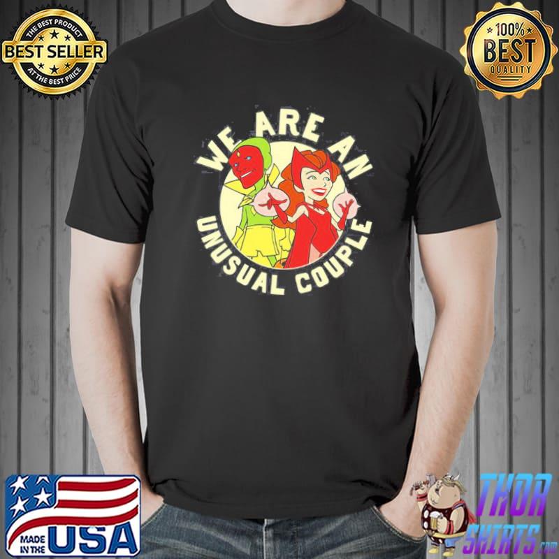 Marvel wandavision halloween we are an unusual couple retro s Unisex