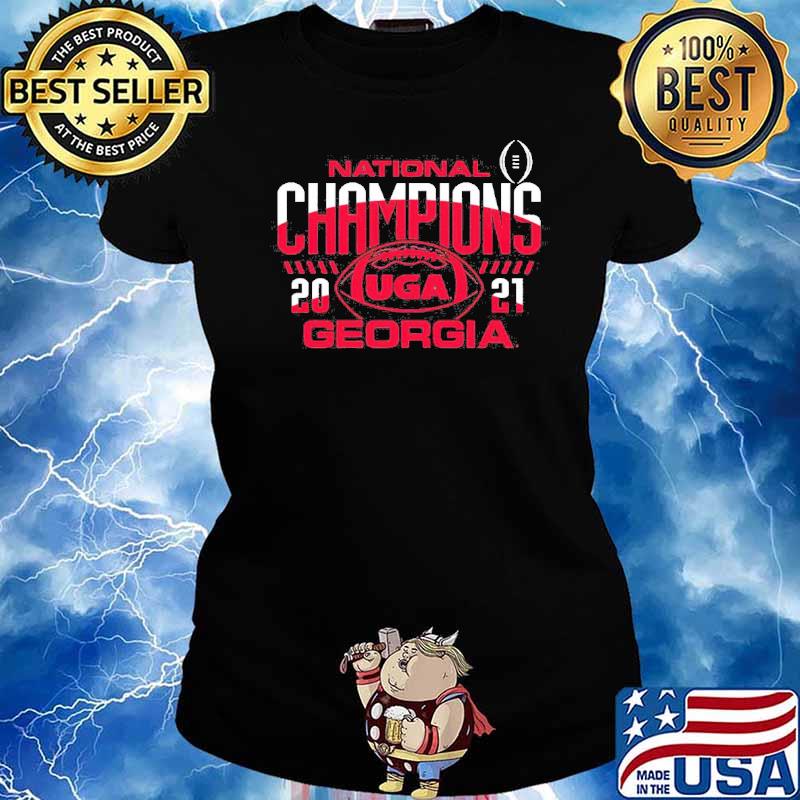 Men‘s Georgia Bulldogs college Football playoff 2021 national champions s Ladies tee