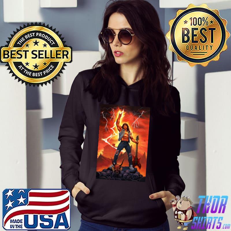 Metal dude eddie from stranger things 4 s Hoodie