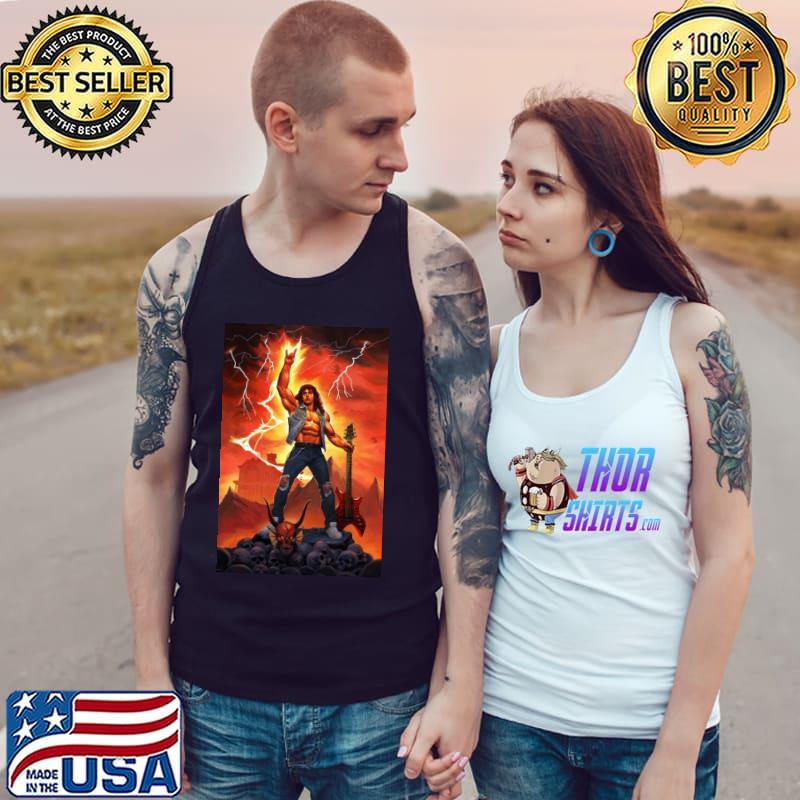 Metal dude eddie from stranger things 4 s Tank Top