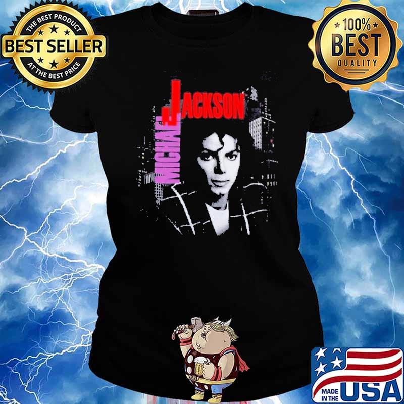Michael Jackson Bad Tour 88 Shirt Ladies tee