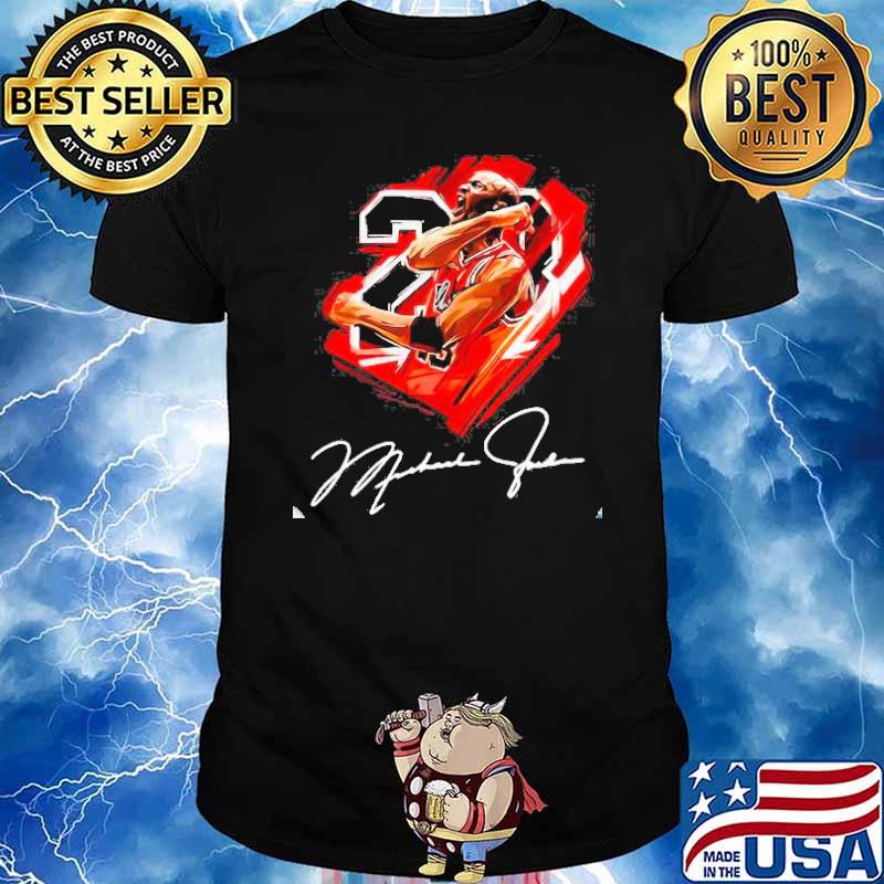 Michael Jordan 23 chicago bulls basketball signature shirt