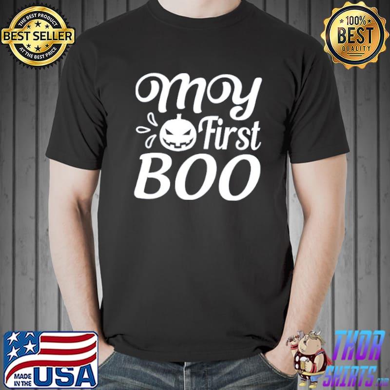 My first boo halloween quote shirt