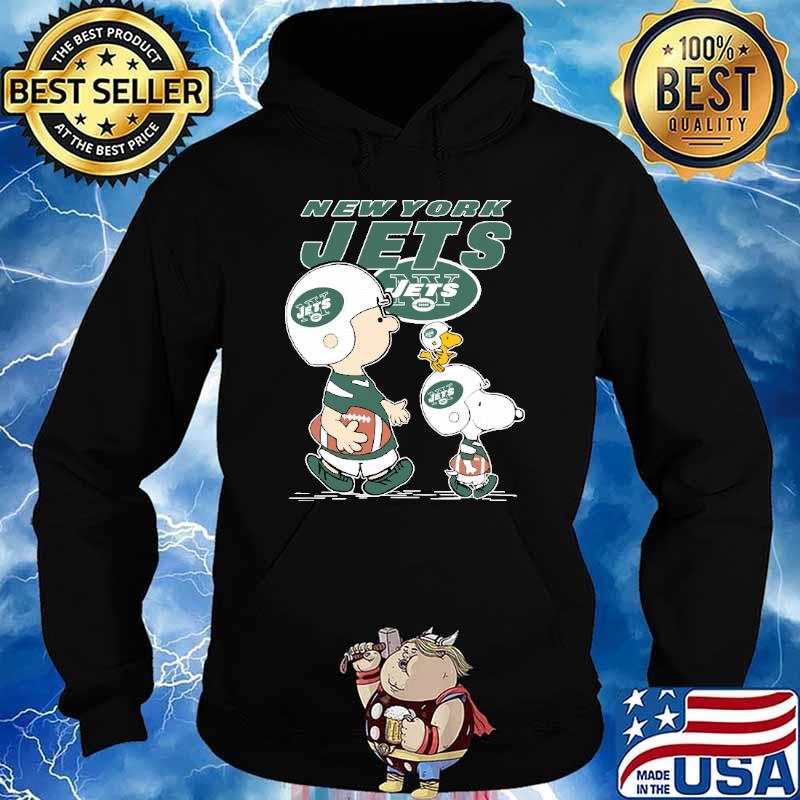 New York Jets Lets Play Football Together Snoopy NFL Shirts Hoodie