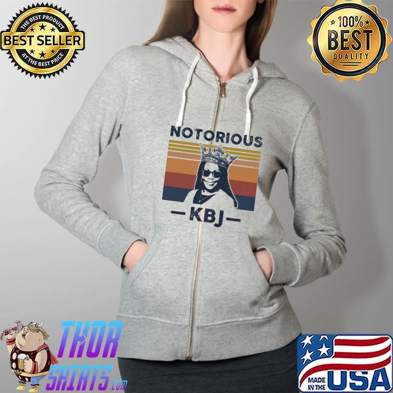 Notorious KBJ Vintage Shirt Full Zip Hooded