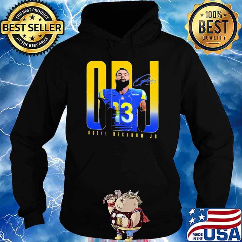 Odell Beckham Jr Los Angeles Rams Football Team T-Shirt, hoodie, sweater,  long sleeve and tank top