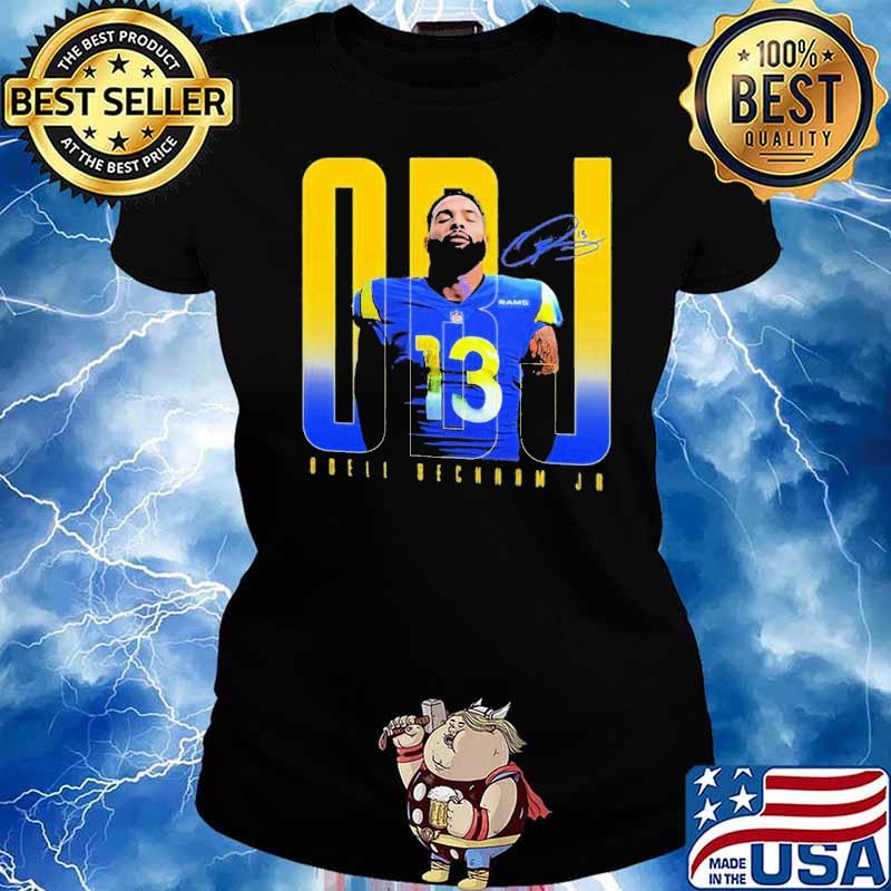 Odell Beckham Jr Los Angeles Rams Football Team T-Shirt